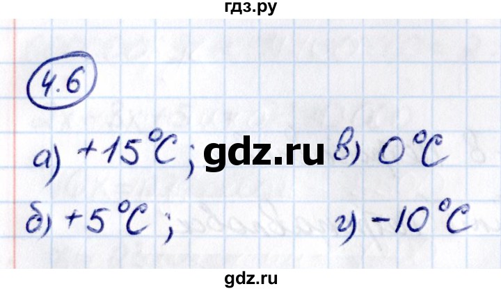Гдз по математике за 6 класс Виленкин, Жохов, Чесноков ответ на номер № 4.6, Решебник 2021