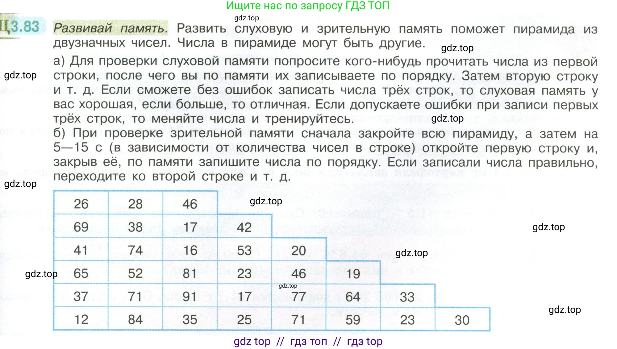 Математика, 6 класс Учебник, авторы: Виленкин Наум Яковлевич, Жохов Владимир Иванович, Чесноков Александр Семёнович, Александрова Лилия Александровна, Шварцбурд Семён Исаакович, издательство Просвещение, Москва, 2023, белого цвета, Часть 1, страница 133, номер 3.83, Условие