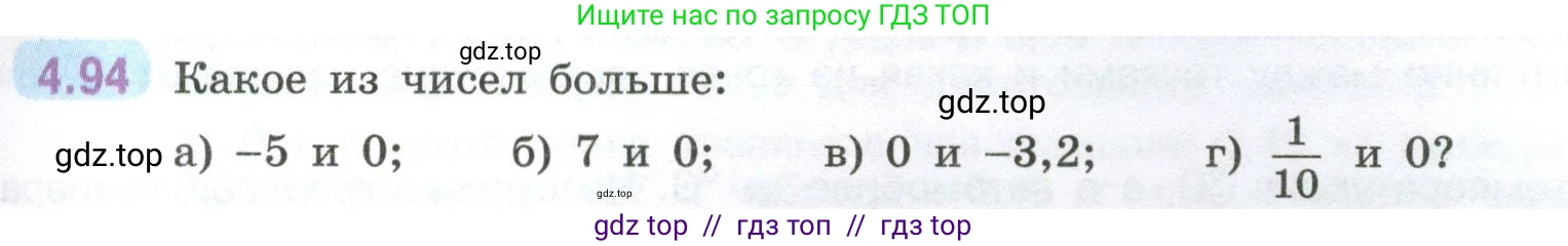 Математика, 6 класс Учебник, авторы: Виленкин Наум Яковлевич, Жохов Владимир Иванович, Чесноков Александр Семёнович, Александрова Лилия Александровна, Шварцбурд Семён Исаакович, издательство Просвещение, Москва, 2023, белого цвета, Часть 2, страница 25, номер 4.94, Условие