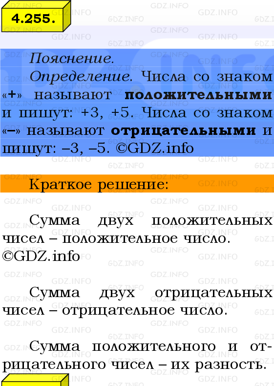 Фото решения 2: Номер №4.255, Часть 2 из ГДЗ по Математике 6 класс: Виленкин Н.Я. 2024г.