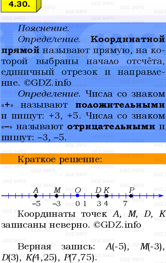 Фото решения 2: Номер №4.30, Часть 2 из ГДЗ по Математике 6 класс: Виленкин Н.Я. 2024г.