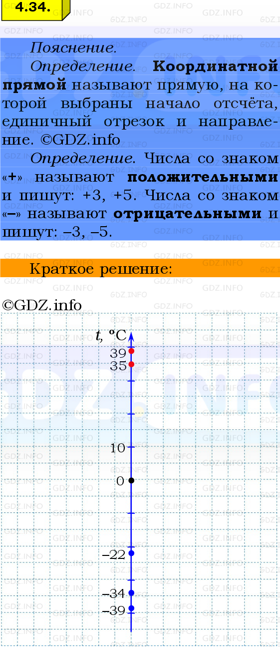 Фото решения 2: Номер №4.34, Часть 2 из ГДЗ по Математике 6 класс: Виленкин Н.Я. 2024г.