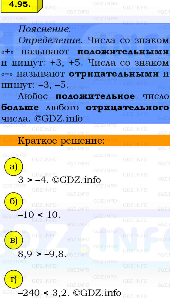 Фото решения 2: Номер №4.95, Часть 2 из ГДЗ по Математике 6 класс: Виленкин Н.Я. 2024г.