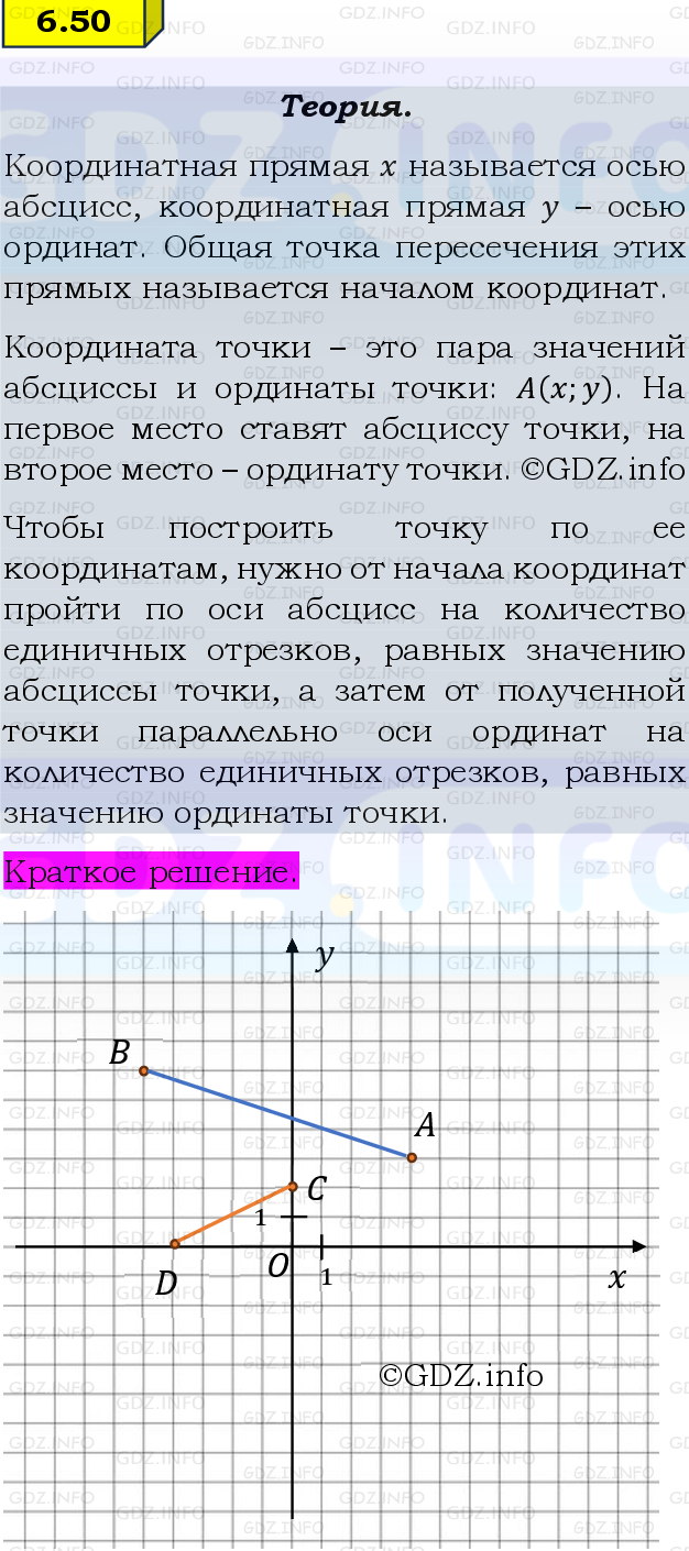 Фото решения 2: Номер №6.50, Часть 2 из ГДЗ по Математике 6 класс: Виленкин Н.Я. 2024г.