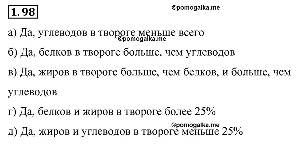 cтраница 28 задача 1.98 математика 6 класс Виленкин часть 1 просвещение ФГОС 2023