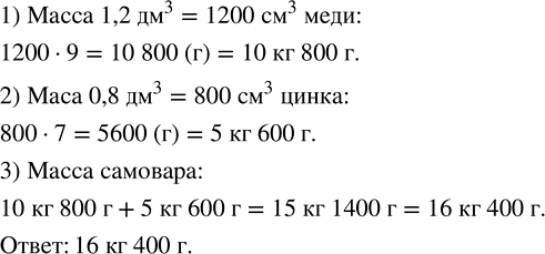 Изображение Для изготовления красного медного самовара тульские мастера использовали сплав меди и...