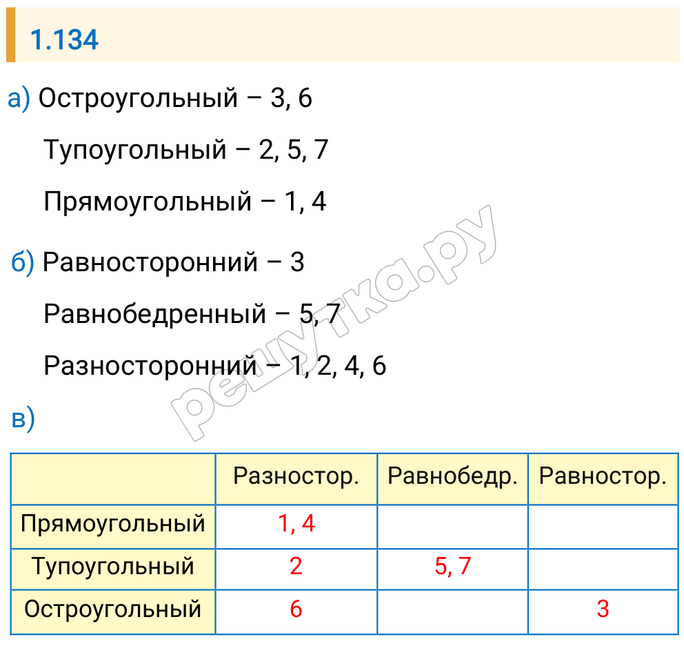 Решение задания 1.134 — РешУтка