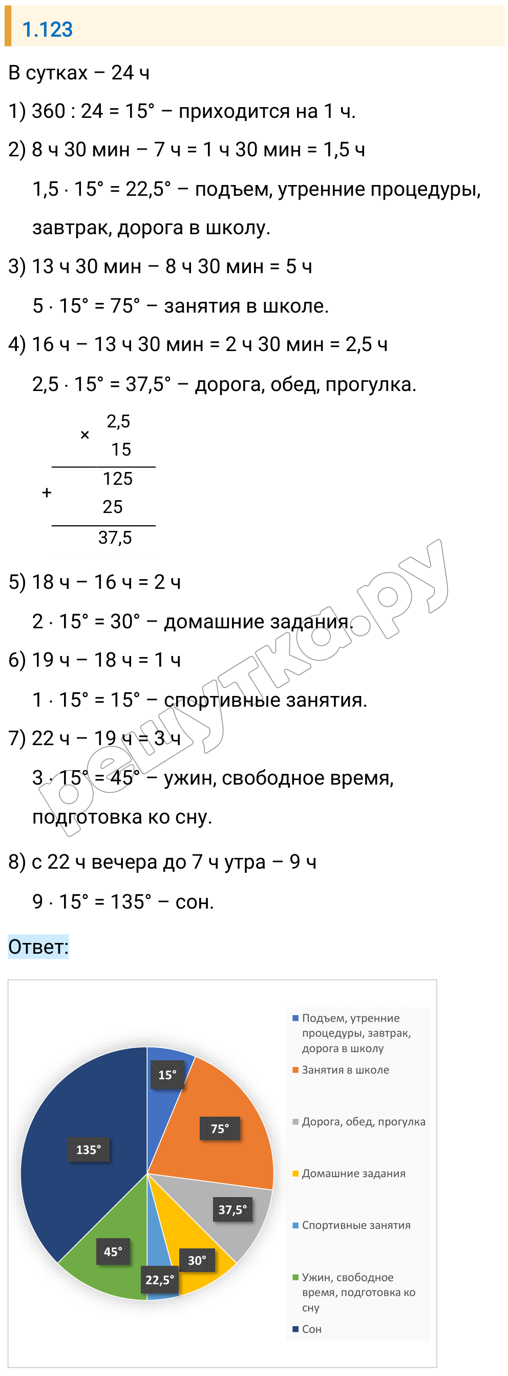 Решение задания 1.123 — РешУтка
