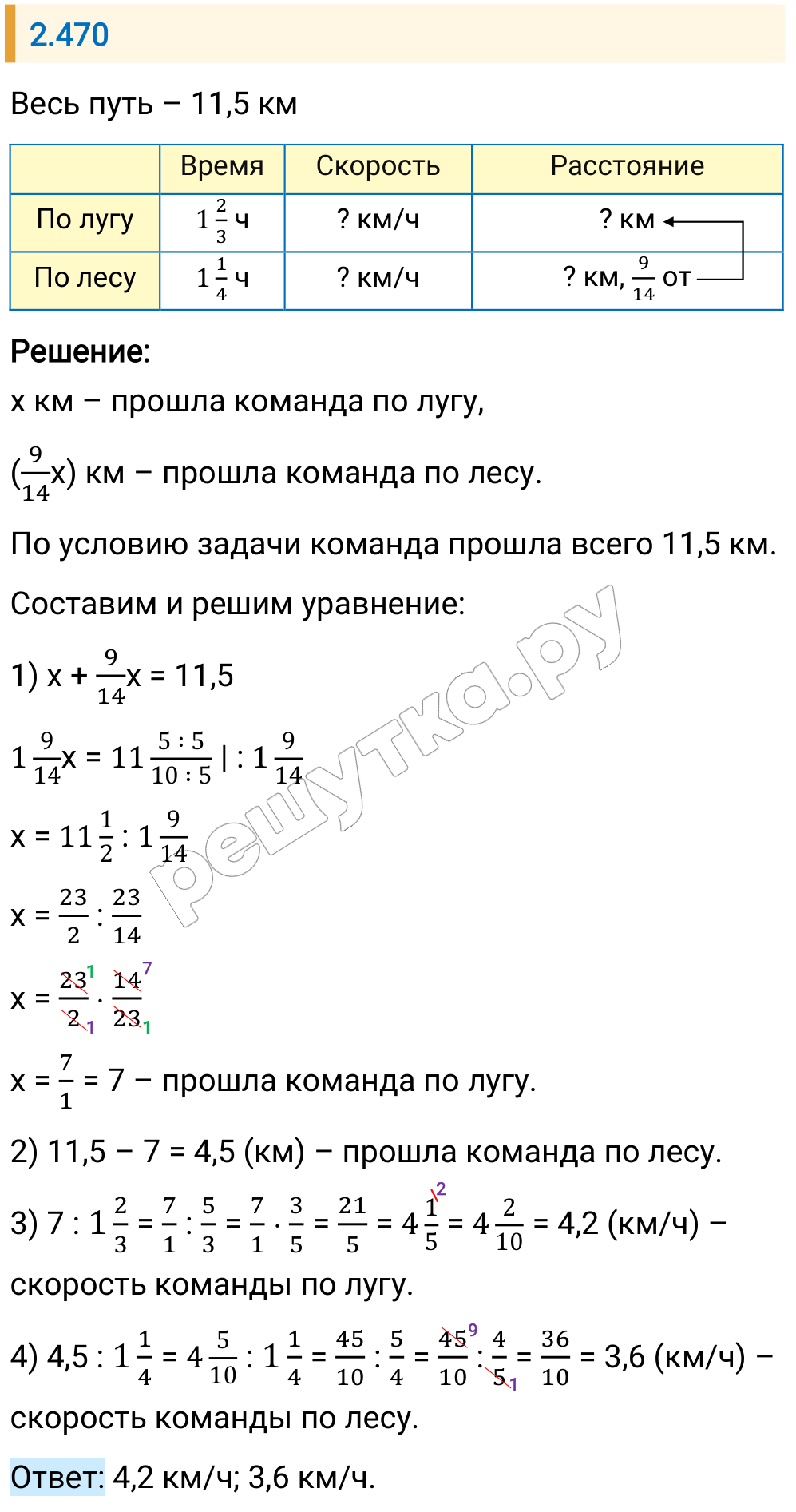 Решение задания 2.470 — РешУтка