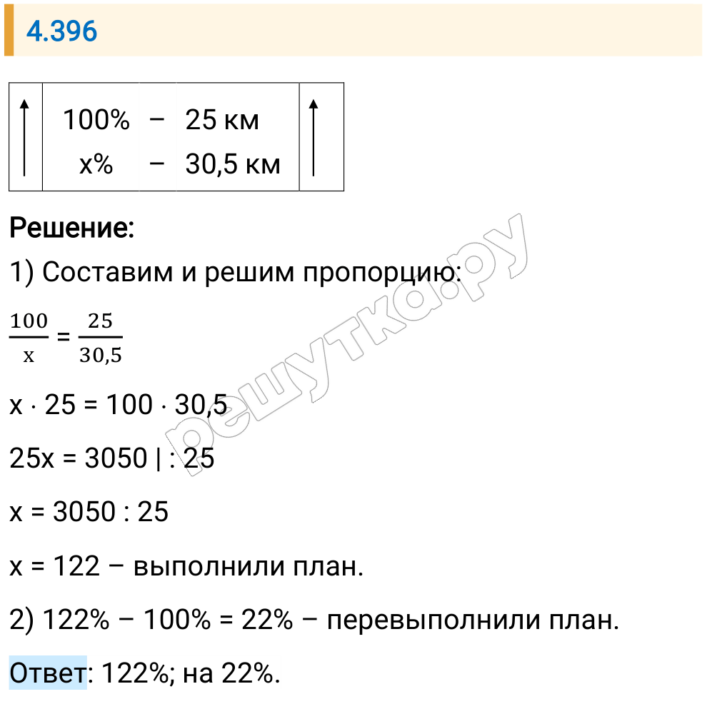 Решение задания 4.396 — РешУтка
