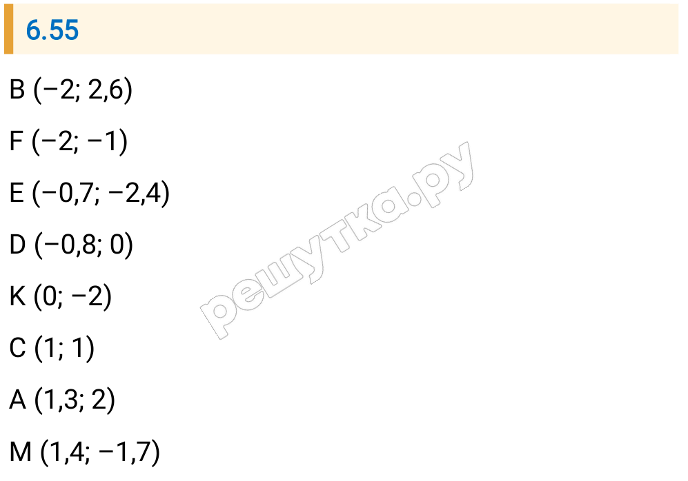 Решение задания 6.55 — РешУтка