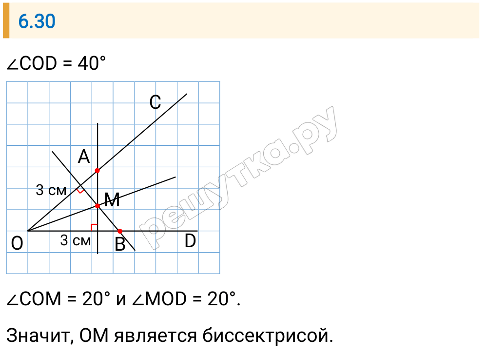 Решение задания 6.30 — РешУтка